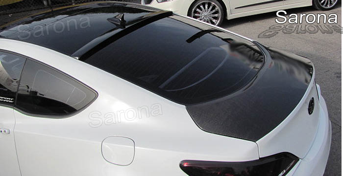 Custom Hyundai Genesis Coupe Roof Wing  (2009 - 2016) - $169.00 (Part #HY-001-RW)